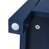 30-Inch Blue Bathroom Vanity with Ceramic Sink and Ample Storage - Ideal Choice for Small Bathrooms - V.I.P Digital Presence