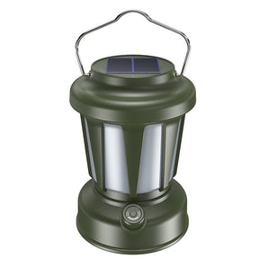 Outdoor solar rechargeable camping light, multifunctional LED strong light charging camping atmosphere tent light - V.I.P Digital Presence
