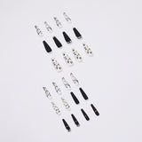Butterfly Wearing Leopard-Print Nail Piece Scrub Manicure Wearing Nail Patch With Drill Nail Patch - V.I.P Digital Presence