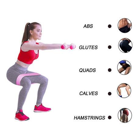 Resistance Bands 3-Piece Set Fitness Rubber Bands Expander Elastic Band For Fitness Elastic Bands Resistance Exercise Equipment - V.I.P Digital Presence
