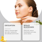 Harina Limpiadora Limpia Suavemente el Rostro, Hidrata e Hidrata la Piel, Harina Limpiadora Refrescante y No Grasa