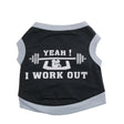 Pet Clothes Dog Clothes Cotton Sweat Weight Lifting Small Dog Pet Vest Spring And Summer - V.I.P Digital Presence