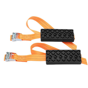Vehemo Tire Chain Strap Snow Chain 2PCS Rubber Nylon Anti-Skid Wheel Automobile Saloon Car Belt - V.I.P Digital Presence