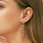 1.38 Carat Moissanite 925 Sterling Silver Leaf Earrings - V.I.P Digital Presence