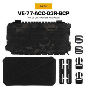 Tactical ARC V3 Molle Mag Pouch for M4/AR15, laser-cut, for hunting & airsoft. - V.I.P Digital Presence