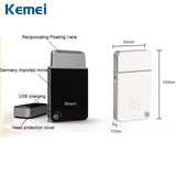 Kemei Mini Portable Men's Electric Shaver USB Charging Reciprocating Razor Beard Trimmer Shaving - V.I.P Digital Presence