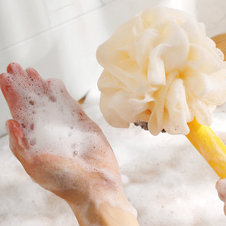 Japanese Style Bath Artifact Bath Towel Bath Brush Back Without Begging Long Handle Adult Soft Hair Bath Rub Back Brush - V.I.P Digital Presence