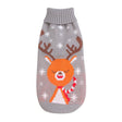 Christmas reindeer maple leaves snowflakes holiday pet clothes high necked knitted sweaters dog and cat clothing jackets - V.I.P Digital Presence
