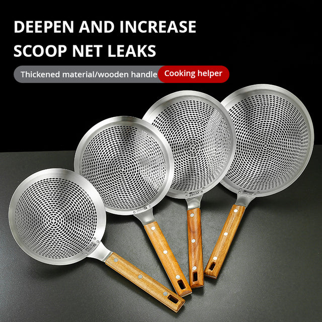 Large Stainless Steel Oil Strainer, Commercial Oil Strainer, Lo Mein Strainer, Oil Leak Strainer, Household Lo Mein Strainer - V.I.P Digital Presence