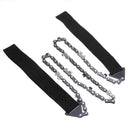 Outdoor hand zipper saw pocket chain saw garden tools 11/16/33 teeth 24 inch portable camping survival wire saw - V.I.P Digital Presence