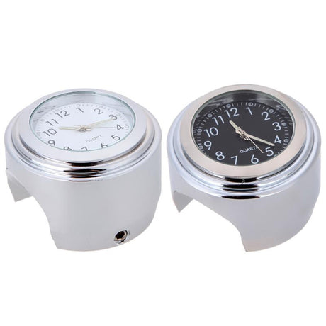 Universal 7/8 Motorcycle Handlebar Mount Quartz Clock - V.I.P Digital Presence