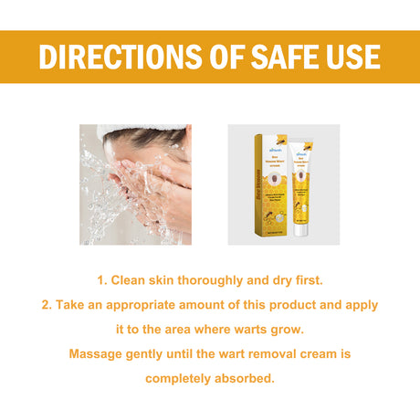 Bee Venom Wart Cream, Repair Smooth Skin Lightening Nevus Spot Nevus Cure Wart Care Cream - V.I.P Digital Presence