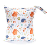 [Sigzagor]Wet Dry Bag With Two Zippered For Baby Diapers Nappies Waterproof Reusable 36cmx29cm - V.I.P Digital Presence