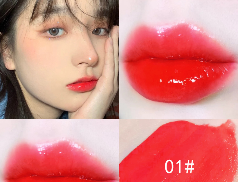 Dudu Lip Gloss Colorless Transparent Lip Gloss Bright Crystal Lip Gloss Glass Lip Fine Glitter Pearl With Shiny Jelly Color - V.I.P Digital Presence
