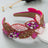 Headband Fashion Ball Rhinestone Pearl Leaf-Shaped Baroque Headband Exaggerated Wide-Brimmed Hair Accessories - V.I.P Digital Presence