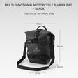 Motorcycle bumper bag outside the multifunctional large capacity Mount Brigade storage bag convenient waterproof riding bag - V.I.P Digital Presence