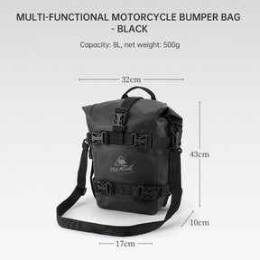 Motorcycle bumper bag outside the multifunctional large capacity Mount Brigade storage bag convenient waterproof riding bag - V.I.P Digital Presence