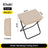 Portable Ultralight Camping Picnic Chair - Doubles as Fishing Stool and Travel Seat with Fishing Tool Holder - V.I.P Digital Presence