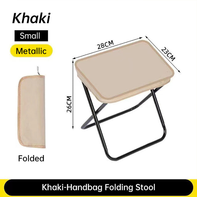 Portable Ultralight Camping Picnic Chair - Doubles as Fishing Stool and Travel Seat with Fishing Tool Holder - V.I.P Digital Presence