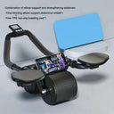 Automatic rebound abdominal compression and abdominal muscle training equipment for both men and women using elbow support rollers - V.I.P Digital Presence