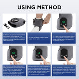 USB Heated Ankle Support with Hot Compress Massage Function Rechargeable Foot Ankle Joint Care and Foot Massager - V.I.P Digital Presence