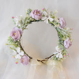 Mori Flower Bridal headdress garland modeling headdress photo wedding dress hair accessories Bridesmaid accessories holiday head - V.I.P Digital Presence