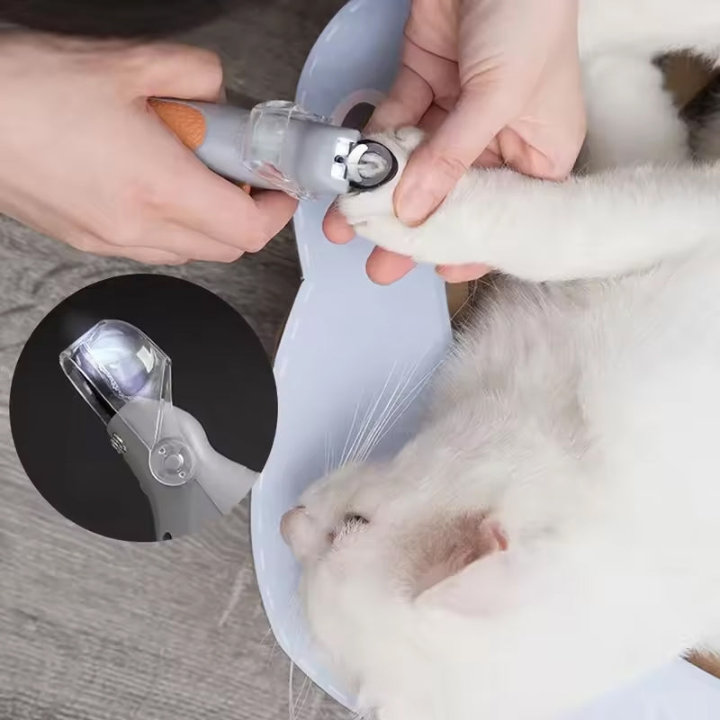Professional LED - lit pet nail clippers for cats and dogs. Toe - claw cutting tool, pet supplies. - V.I.P Digital Presence