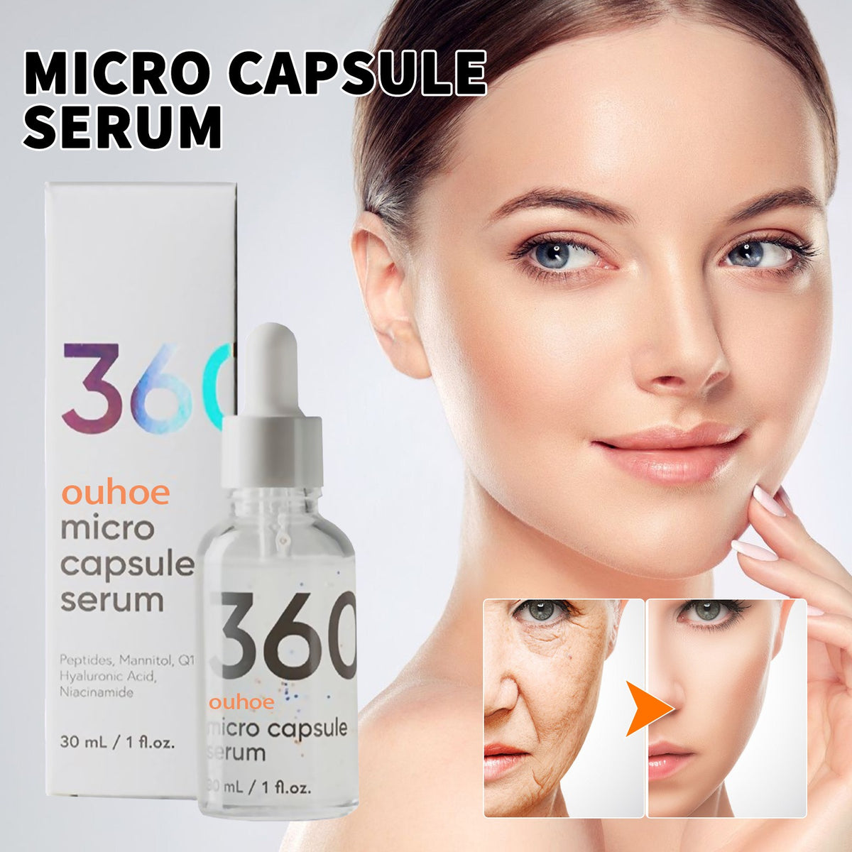 Moisturizing&Repairing Capsule essay to fade fine lines, tight and white skin, moisturizing and anti wriggle essay - V.I.P Digital Presence