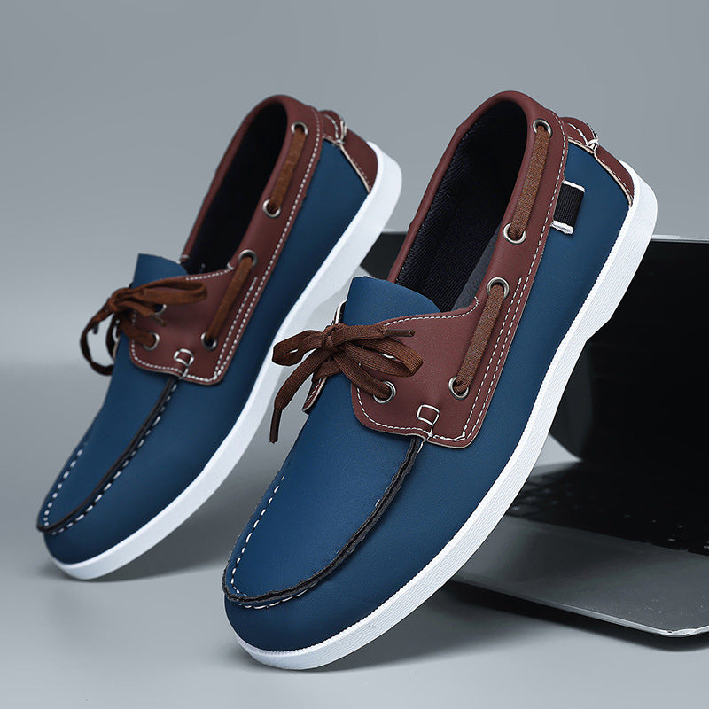 Casual Summer Men's Belted British Style Versatile Loafer Breathable Leisure Work Commuting Lazy Shoes - V.I.P Digital Presence
