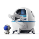 Portable Astronaut Humidifier with LED Light and Aroma Diffuser - USB Powered for Clean and Hydrated Air Cute Aesthetic Stuff - V.I.P Digital Presence