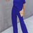 Single Shoulder Short Sleeve Jumpsuit - V.I.P Digital Presence