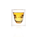 Double layered skull glass, creative bar glass, transparent insulated water glass, skull glass, beer glass, imprisoning pirates - V.I.P Digital Presence