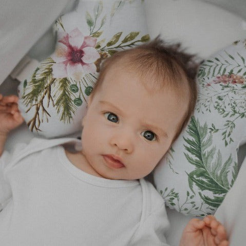 Multifunctional Baby stroller neck pillow butterfly shape strap connection baby out of shock pillow - V.I.P Digital Presence