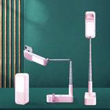 Simple new live broadcast bracket beauty fill light 1.3 meters floor multi-functional folding outdoor wireless bracket - V.I.P Digital Presence