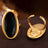 Elliptical Open Ring French Light Luxury Drip Oil Heavy Industry Casting Stainless Steel - V.I.P Digital Presence
