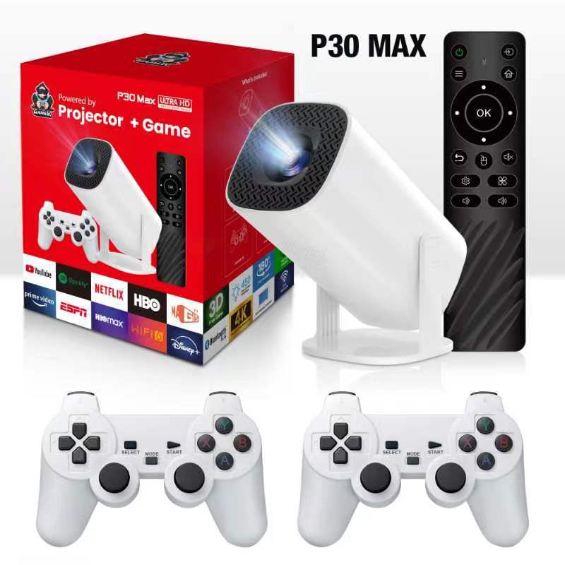 Square P30max High Definition 4K Gaming Projector Clear and Smooth - V.I.P Digital Presence