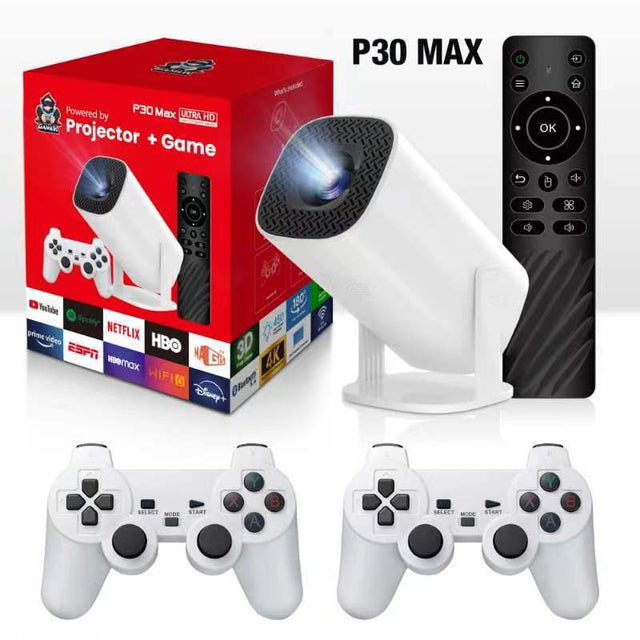 Square P30max High Definition 4K Gaming Projector Clear and Smooth - V.I.P Digital Presence