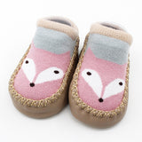 Spring And Autumn New Baby Shoes And Socks Soft Bottom Cartoon Children's Floor Toddler Socks Non-Slip Leather Bottom Cotton Socks Baby Socks - V.I.P Digital Presence