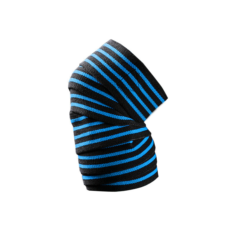 Sports and fitness knee pads for men deep squats elastic bandages strength lifting wrapped leggings knee protection gym cycling - V.I.P Digital Presence