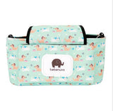 Print Strollers Baby Trolley Bag with Detachable Handbag Multifunctional Baby Stroller Organizer Pram Buggy Cart Hanging Bag XV2 - V.I.P Digital Presence