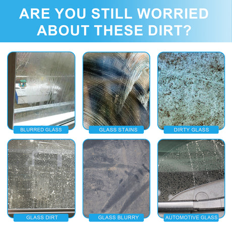 Glass Cleaning Tablets, Car Home Bathroom Polishing Mirror To Remove Scale Clear Sight Anti-Fog - V.I.P Digital Presence