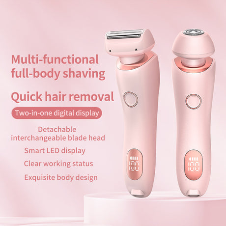 Private Hair Shaving Machine 2-in-1 Women's Hair Cutting Machine Electric Hair Removal Instrument - V.I.P Digital Presence