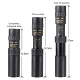 10-30×25 Zoom HD Portable Strong Binoculars Long Range Professional Spyglass Monocular Telescope Low Night Vision for Hunting - V.I.P Digital Presence