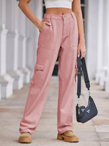 Straight Denim Cargo Pants - V.I.P Digital Presence