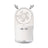 3-in-1 Deer USB Rechargeable LED Desktop Air Humidifier 3 Speed Cooling Fan Elegant humidifier Face Steamer Hydrates skin Spray - V.I.P Digital Presence