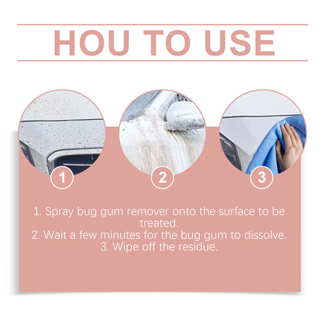 Auto Shellac Cleaning Agent Car Paint Decontaminating Bird Droit Resin Shellac Bug Spot Foam Cleaner - V.I.P Digital Presence