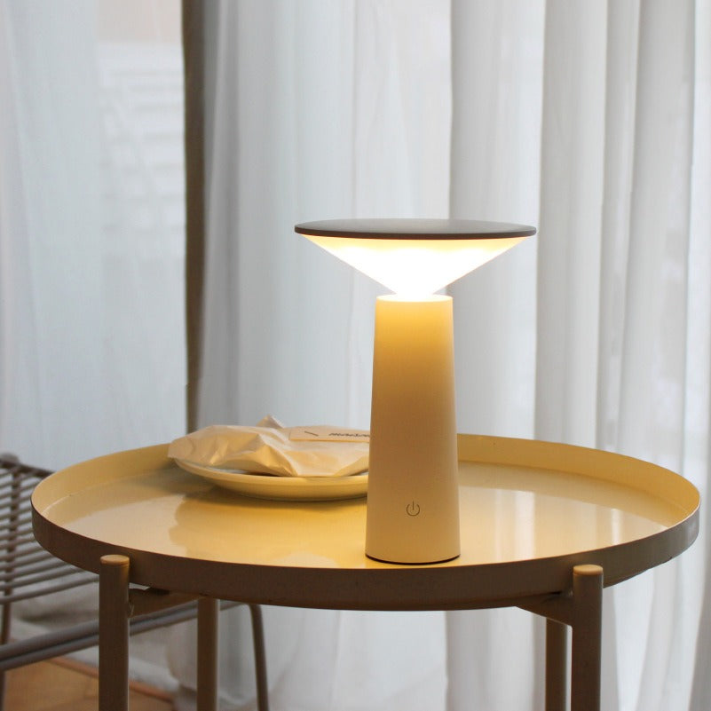 Table lamp, bedroom, bedside, Nordic modern minimalist decoration atmosphere, USB rechargeable night lamp, table lamp - V.I.P Digital Presence