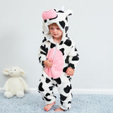 Baby jumpsuit, cow animal shaped pajamas - V.I.P Digital Presence