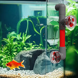 4-Blade Auto-Rotating Fan Kit for Fish Tank Outlet - Clover Accessories, Aquarium Filter Screen Add - ons - V.I.P Digital Presence