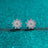 925 Sterling Silver Moissanite Zircon Stud Earrings - V.I.P Digital Presence